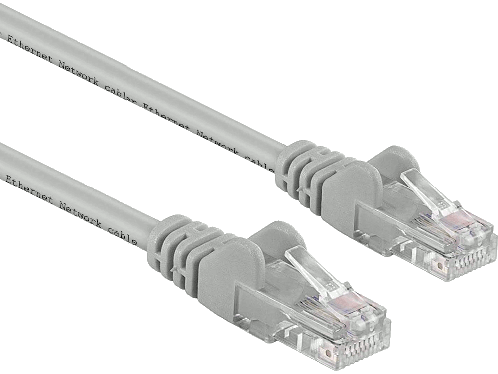 Cavo Patch ethernet cat.6 - 1.5m - Grigio