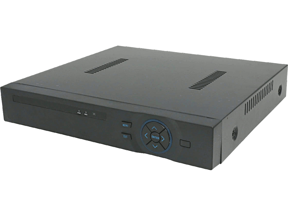Videoregistratore digitale H265 IBRIDO 4 ingressi BNC 4x5MPX - IP 5x5MPX / 16x1080P