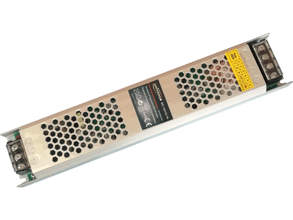 Alimentatore LED a basso profilo 12V 300W IP20