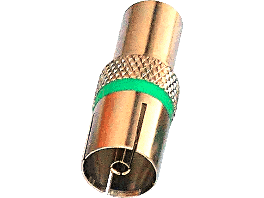 Connettore IEC femmina per cavo 6.7mm - Confezione 50pz