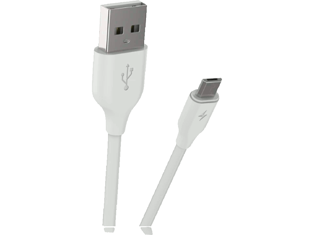 Cavo alimentazione USB per IOS - Alta corrente - Lunghezza 1 metro - Bianco
