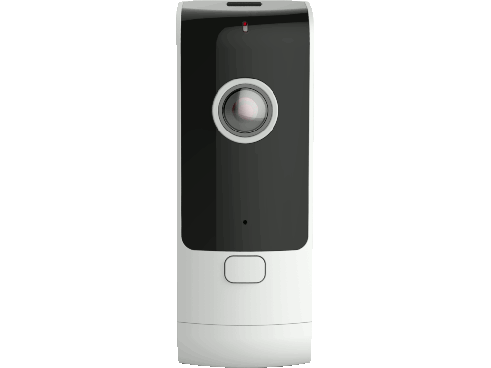 Telecamera Panoramica Bianca WiFi Audio/Video. Sensore 1.44mm per visione 180 gradi. 1280x720px